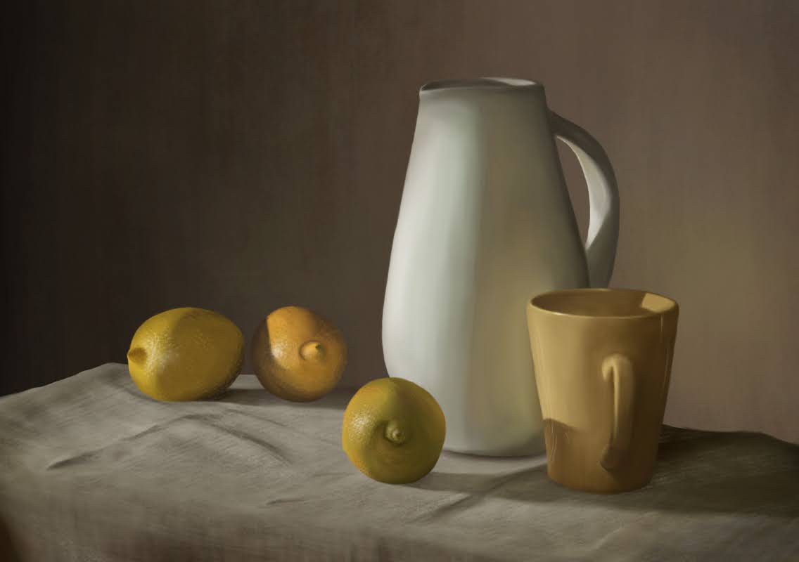 Still Life digital painting